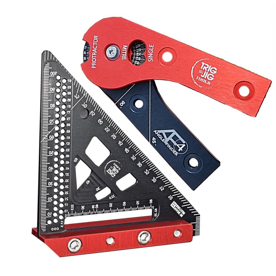 TrigJig | Angle Finder AF4 & Micro Square MTS 100 MKII Bundle