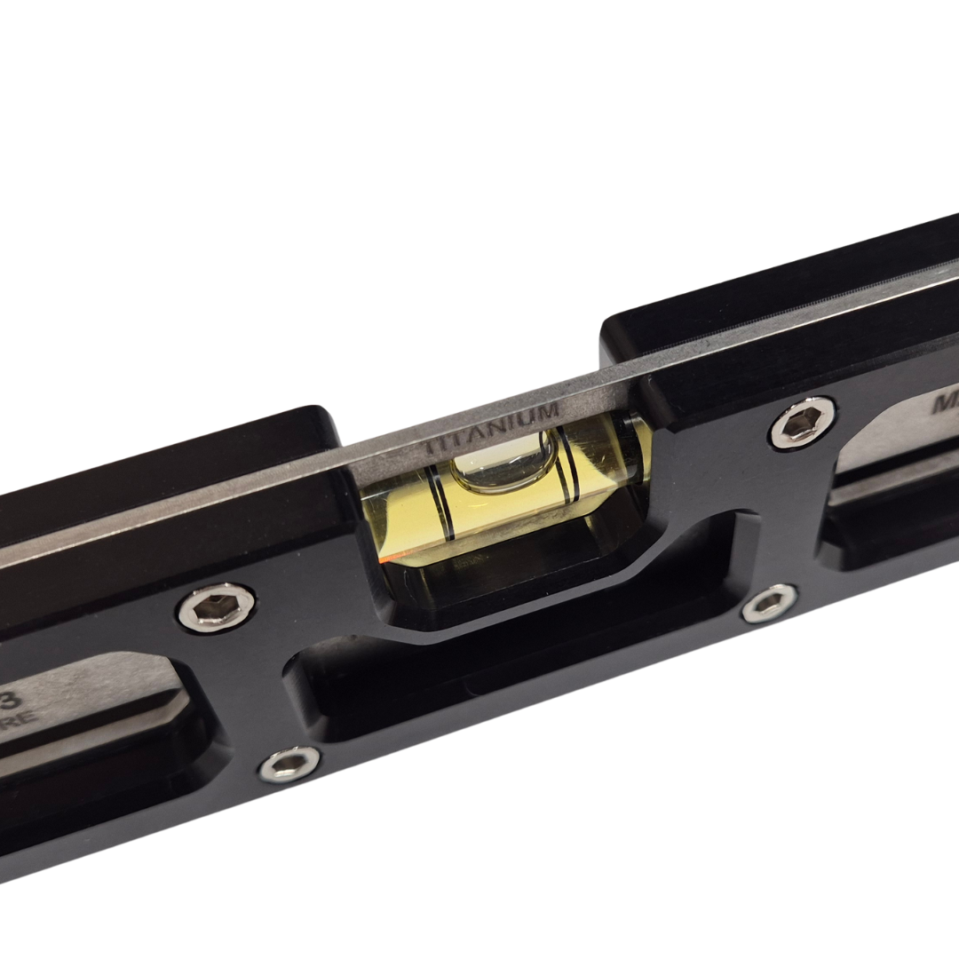 Martinez Tools |  12" Titanium Top View Level