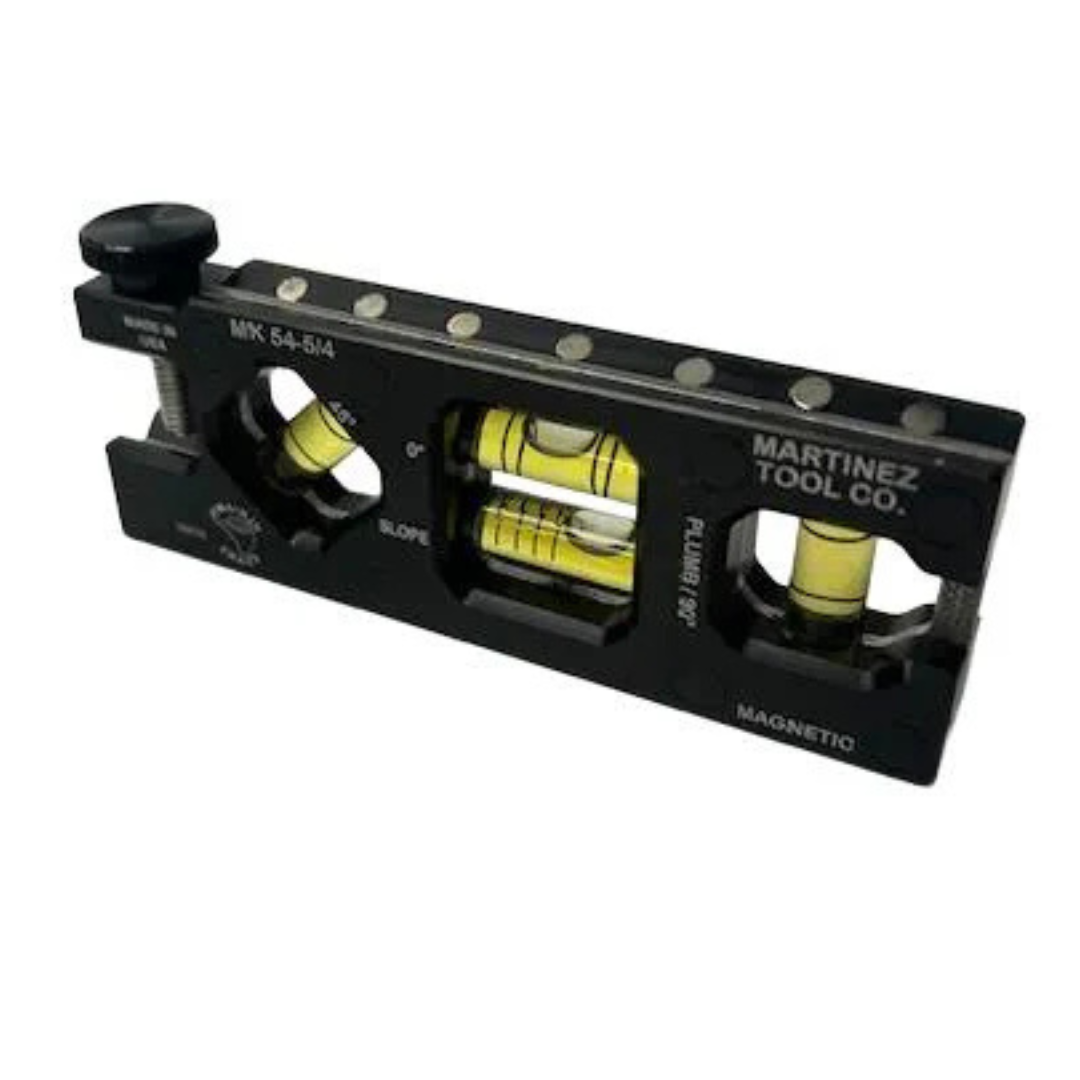 Martinez Tools |  5" Titanium Magnetic Torpedo & Conduit Level