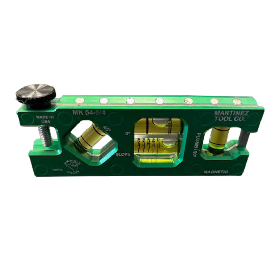 Martinez Tools |  5" Titanium Magnetic Torpedo & Conduit Level