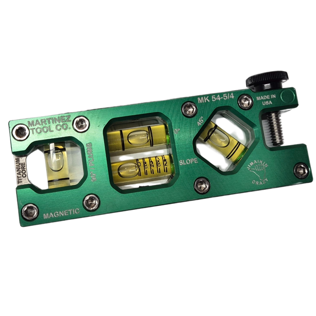 Martinez Tools |  5" Titanium Magnetic Torpedo & Conduit Level