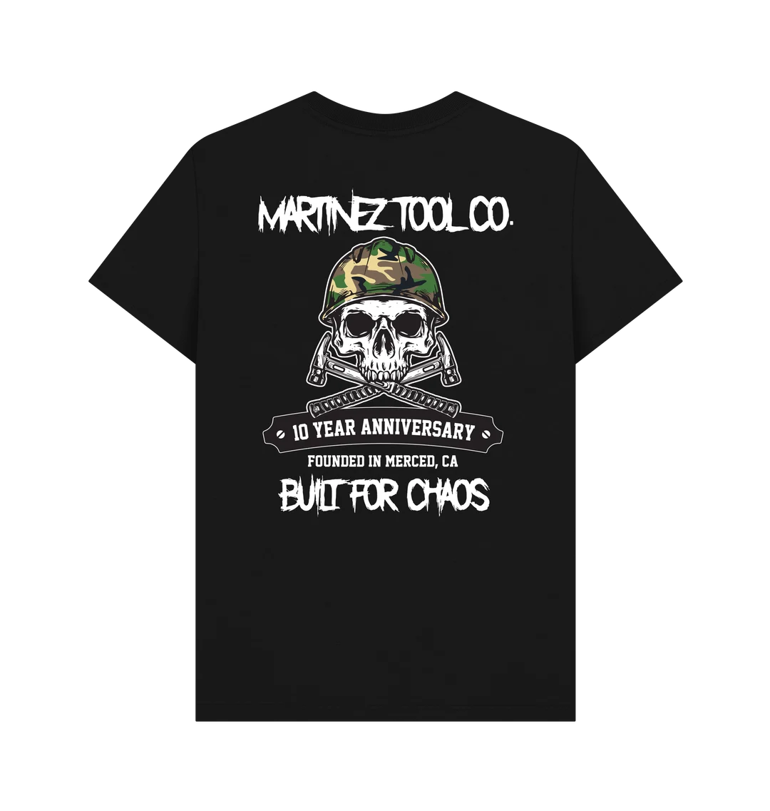 Martinez Tools | Built for Chaos Tshirt