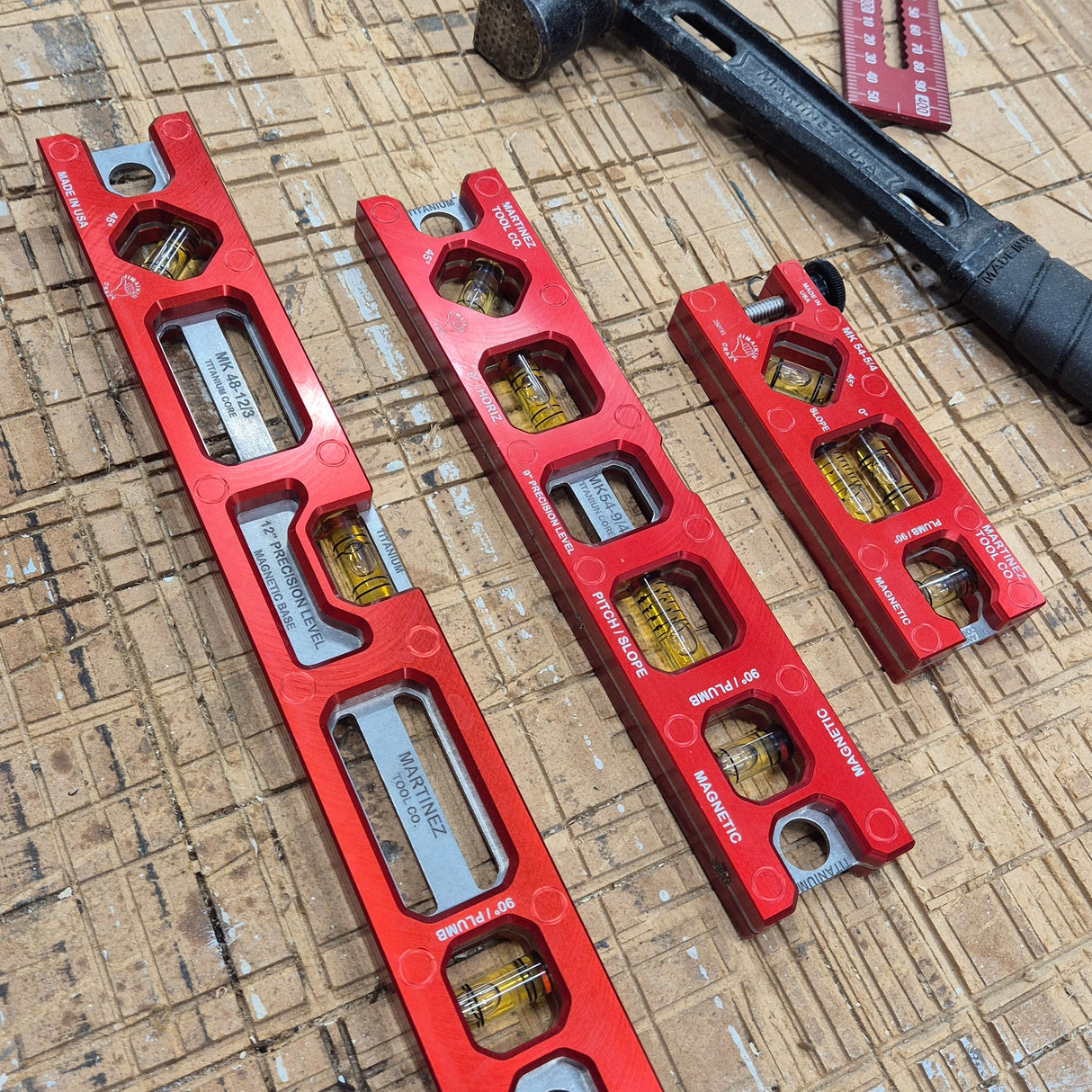 Martinez Tools |  9" Titanium Level V Groove