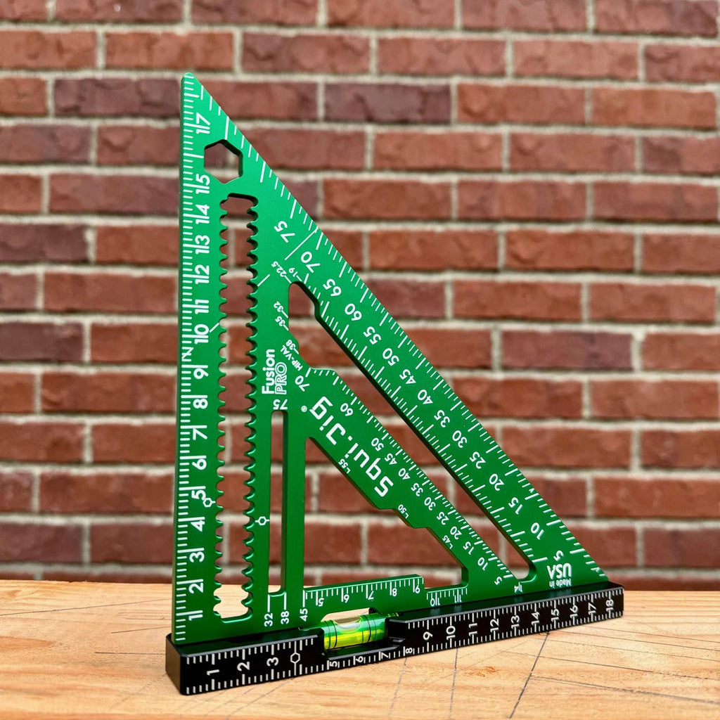 SquiJig | Fusion PRO 7.5 Inch Rafter square