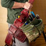 Occidental Leather Toolbelts | C8018DB OxyLights™ 3 Pouch Tool Bag with Tape Holder - Multicam®