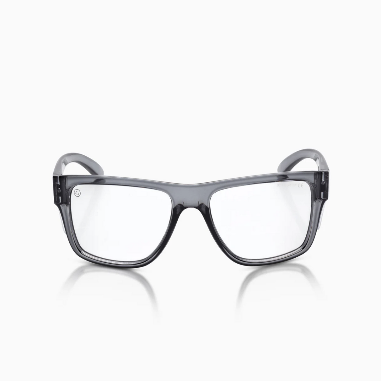 Salus Eyewear | Nova - Smoked Frame - Clear Lens