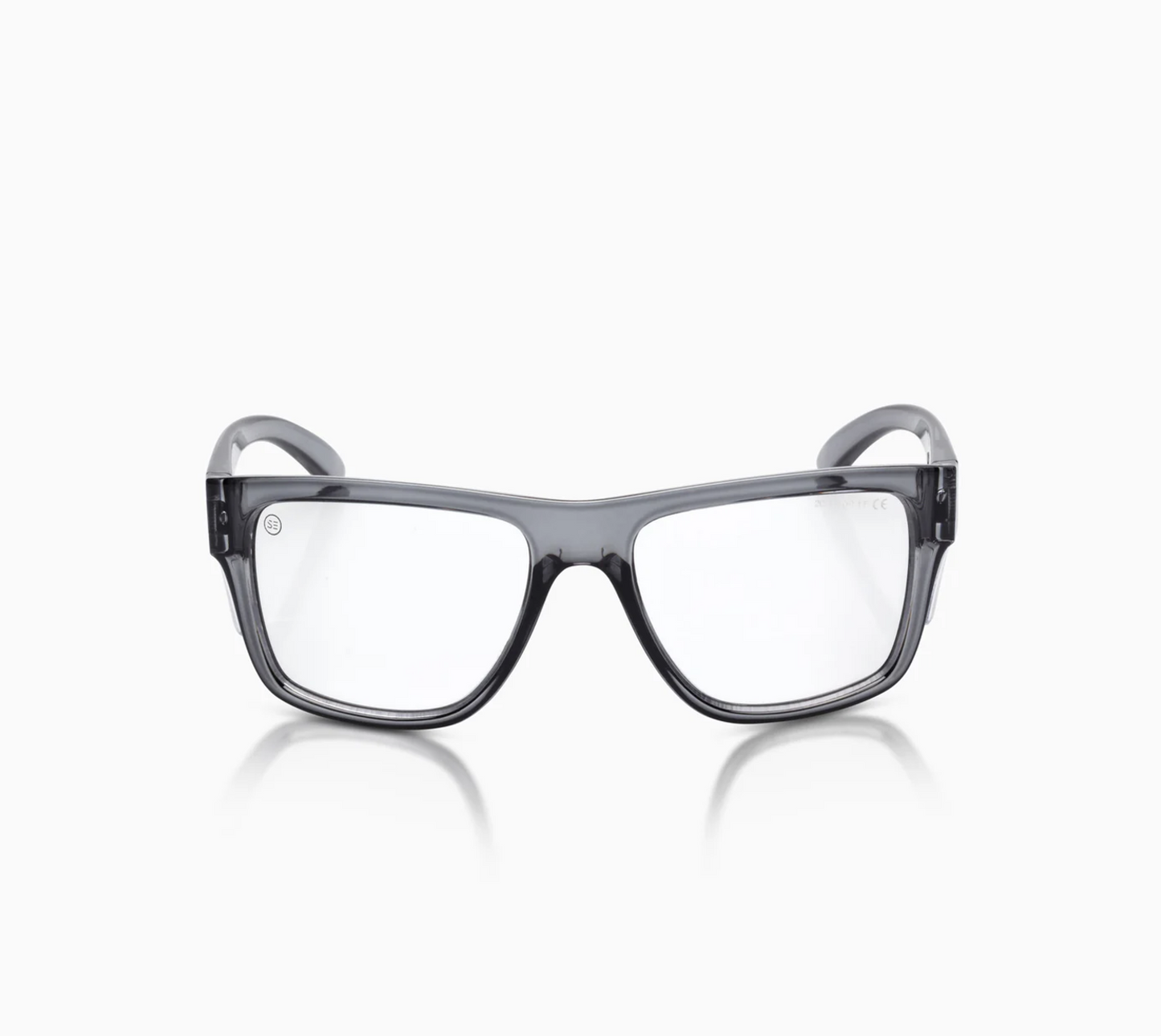 Salus Eyewear | Nova - Smoked Frame - Clear Lens