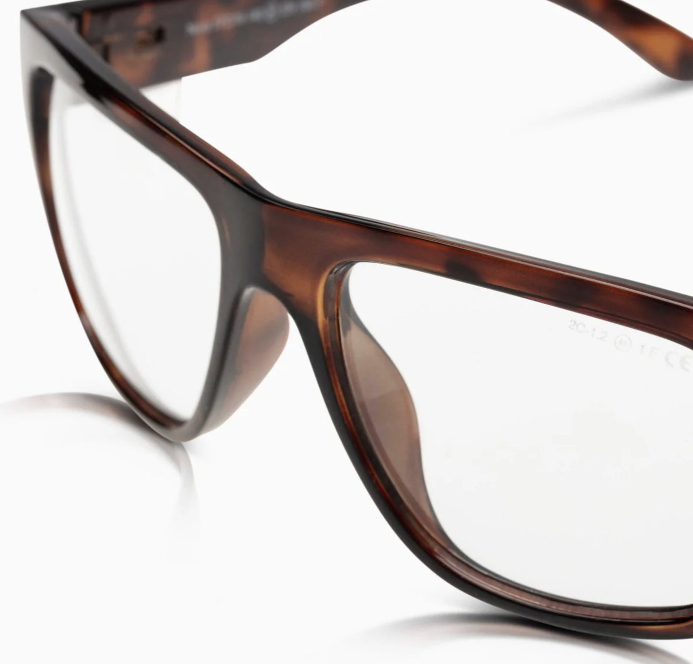 Salus Eyewear | Nova - Tortoiseshell Frame - Clear Lens