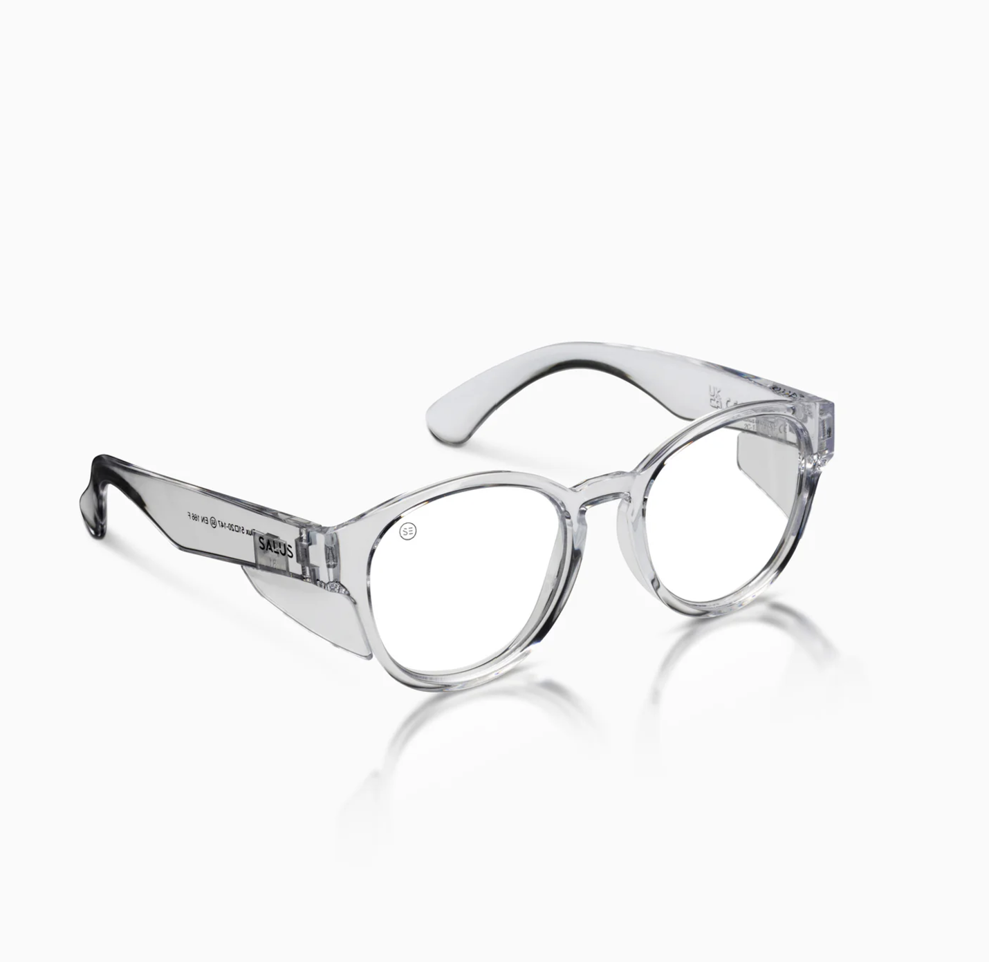 Salus Eyewear | Flux - Clear Frame - Clear Lens