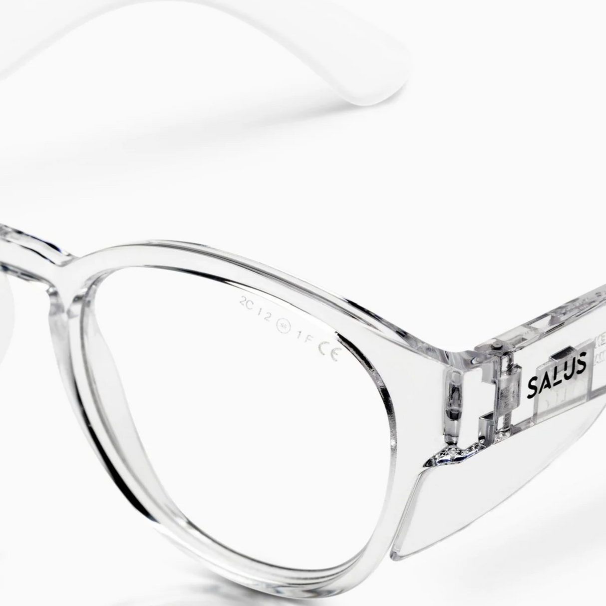 Salus Eyewear | Flux - Clear Frame - Clear Lens