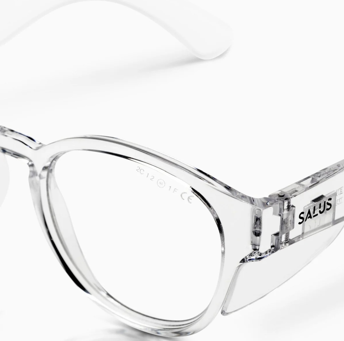 Salus Eyewear | Flux - Clear Frame - Clear Lens