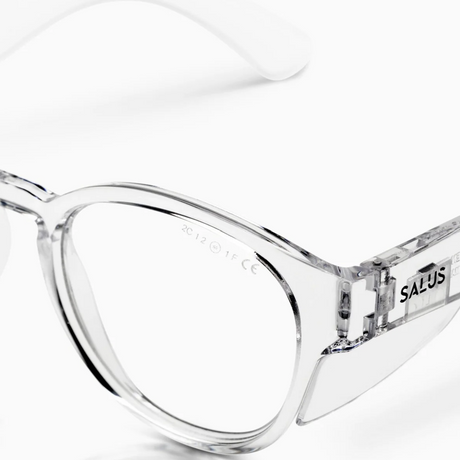 Salus Eyewear | Flux - Clear Frame - Clear Lens