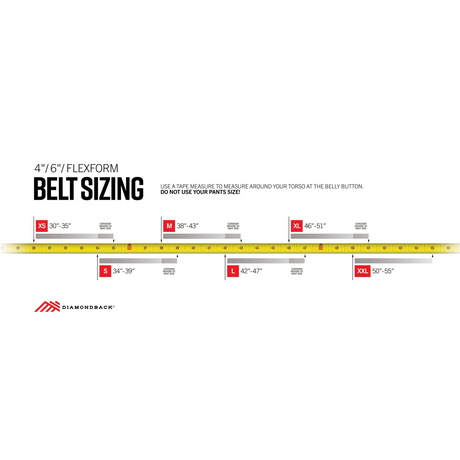 DiamondBack Toolbelts | Classic 4in Toolbelt