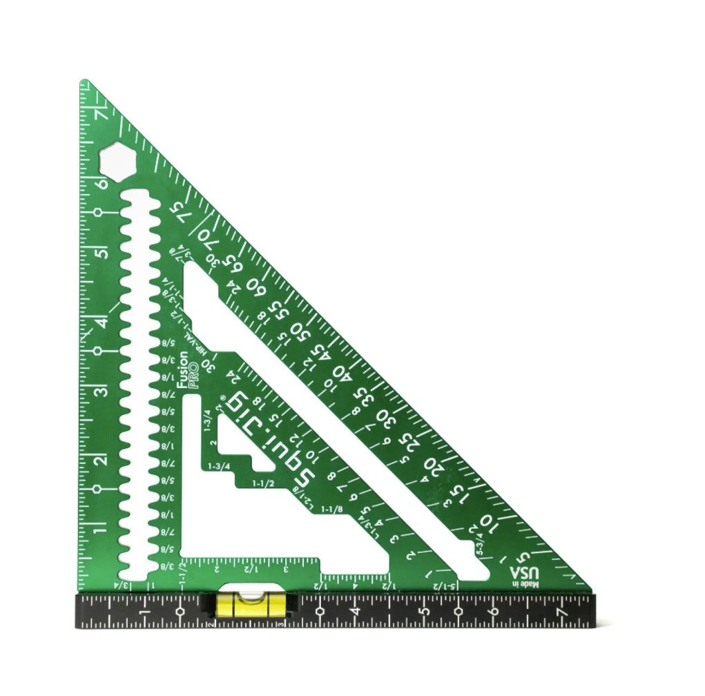 SquiJig | Fusion PRO 7.5 Inch Rafter square
