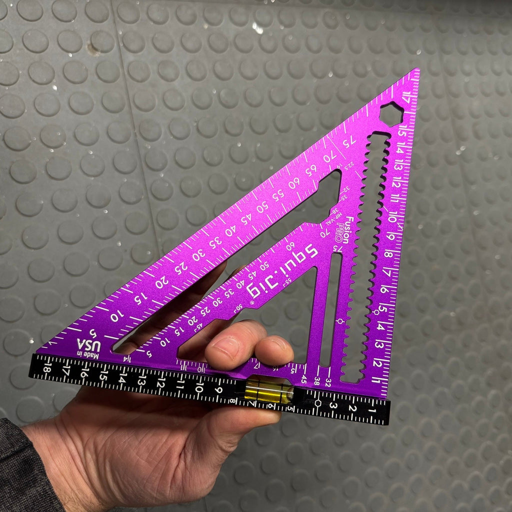 SquiJig | Fusion PRO 7.5 Inch Rafter square