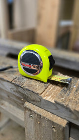 Tajima | 5M/25MM W-thick Lock Stainless Steel Pocket Tape