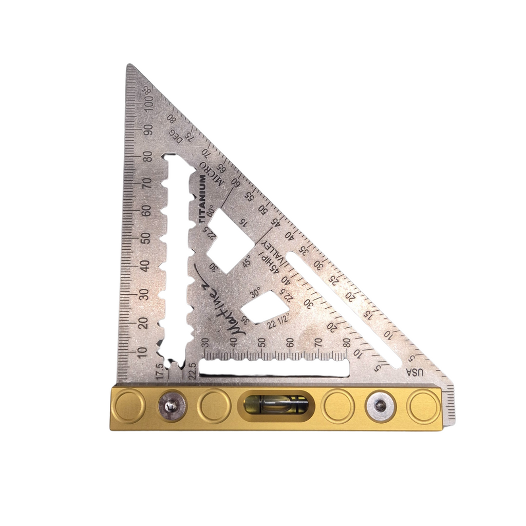 Martinez Tools | Titanium Micro Square with level vial - Metric – TF ...