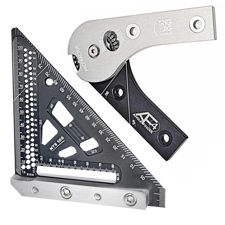 TrigJig | Angle Finder AF4 & Micro Square MTS 100 MKII Bundle