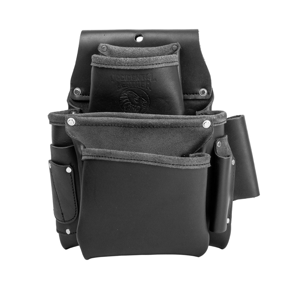 Occidental Leder-Werkzeuggürtel | UB5060 3-Beutel Pro Fastener™ Tasche Ultraschwarz