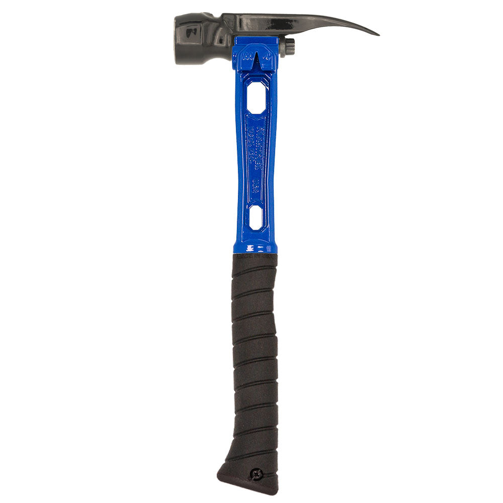 Martinez Tools M4 12oz Venom Titanium Finishing Hammer Smooth Curved Assembled