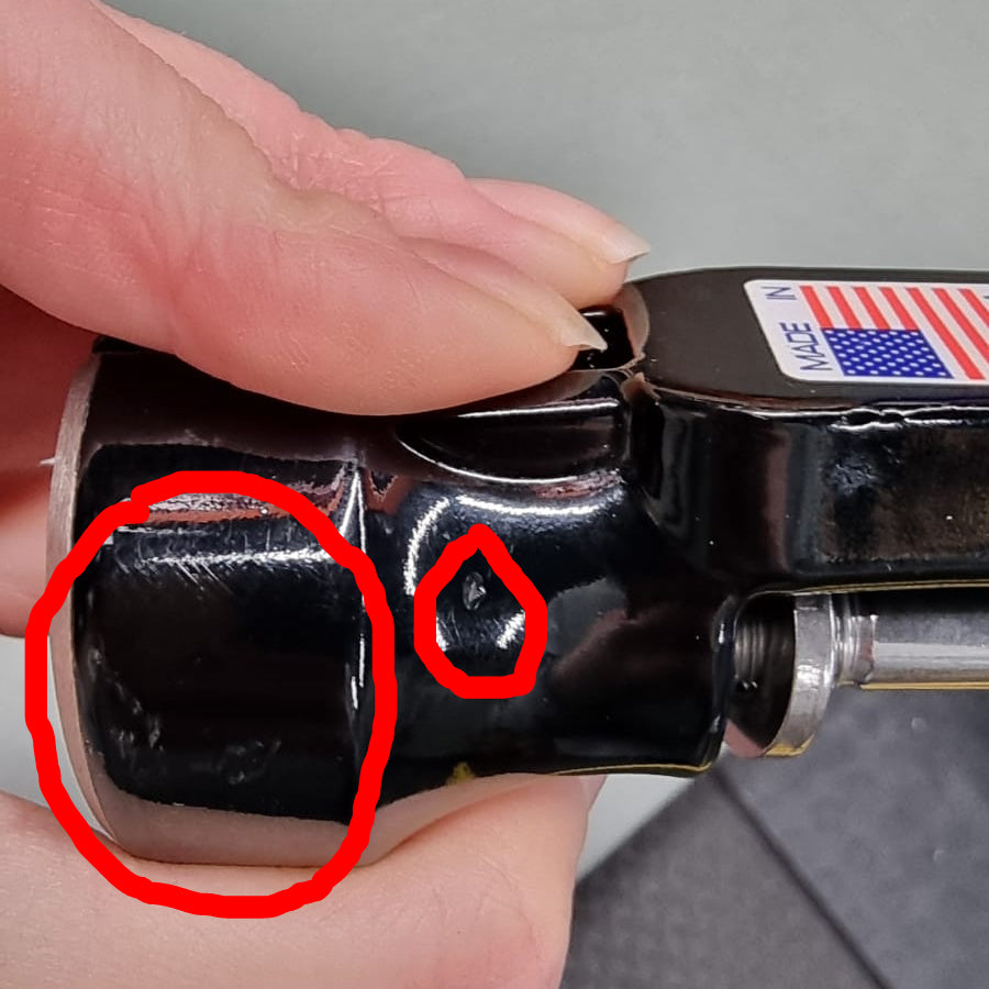 Martinez Tools | M1 15oz Steel Hammer Head Smooth (Second)