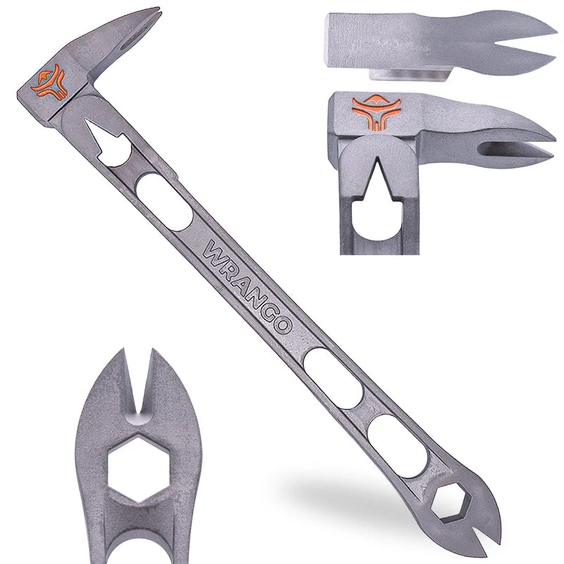 Wrango Tools | 9.5in Titanium Cats Paw Pry Bar
