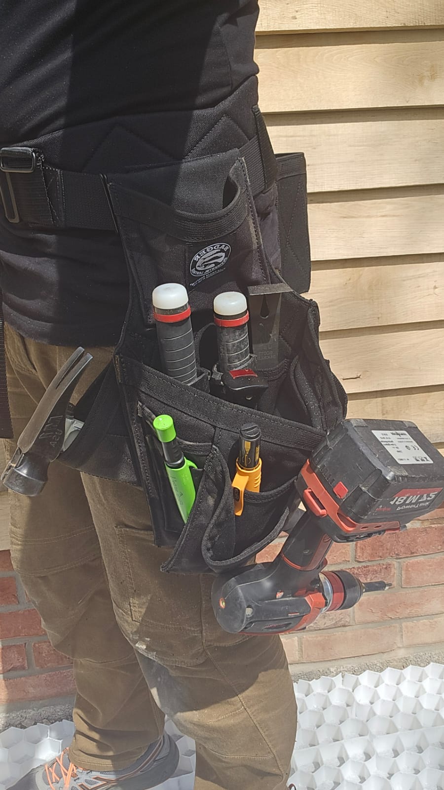 Badger Toolbelts | Carpenter Toolbelt Set | Left hand - Badger ToolbeltsTF Tools Ltd