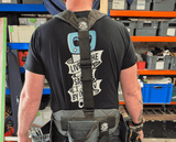 Badger Toolbelts | Suspenders Sawdust Sage - Badger ToolbeltsTF Tools Ltd