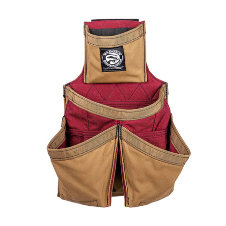 Badger Toolbelts x Made to Order | Carpenter Side-by-Side Fastener Bag - Inside-Out - Badger ToolbeltsTF Tools Ltd