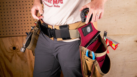 Badger Toolbelts x Made to Order | Trimmer Side-By-Side Tool Belt Setup - Inside-Out - Badger ToolbeltsTF Tools Ltd