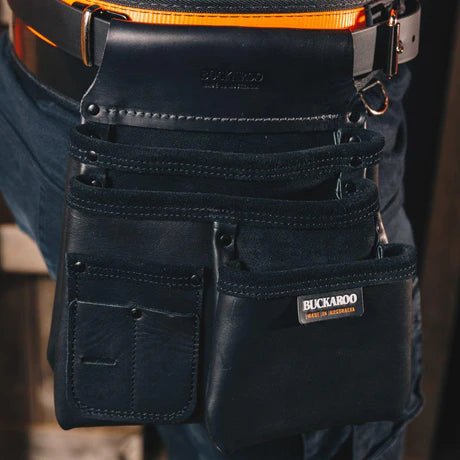 Buckaroo Toolbelts | 2 Pocket & Pouch Nailbag - Buckaroo ToolbeltsTF Tools Ltd