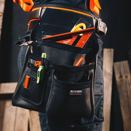 Buckaroo Toolbelts | 4 Pocket Low Drop Bag - Buckaroo ToolbeltsTF Tools Ltd