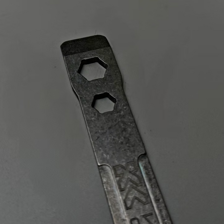 Kinetic Customs | Titanium Pry Bar 9.5"