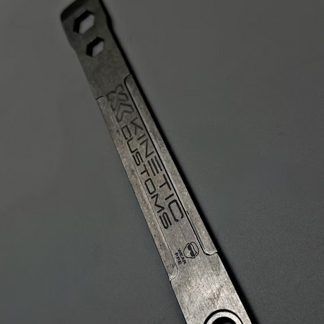 Kinetic Customs | Titanium Pry Bar 9.5"