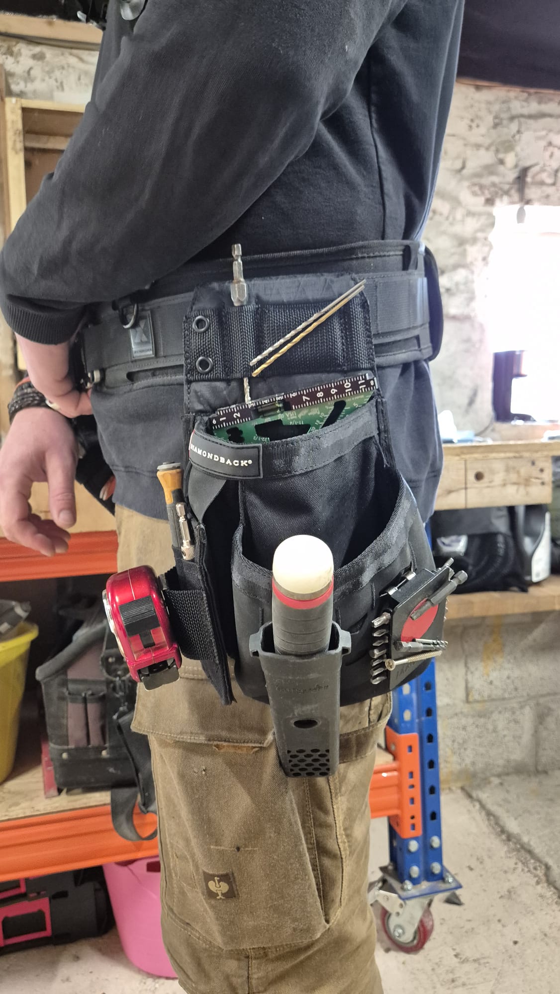 DiamondBack Toolbelts | Clavo X Pouch – TF Tools Ltd