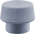 Halder | Simplex Mallet TPE - MID (grey) Non marring replacement face - HalderTF Tools Ltd