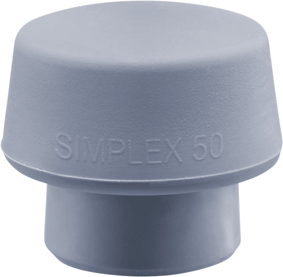 Halder | Simplex Mallet TPE - MID (grey) Non marring replacement face - HalderTF Tools Ltd