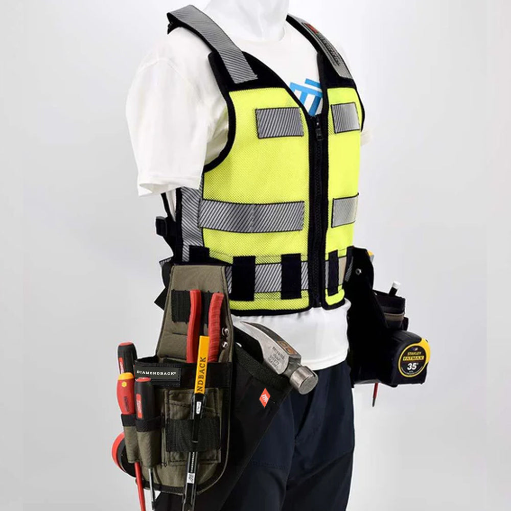 DiamondBack Toolbelts | Volt 701 Vest System - Hi Viz