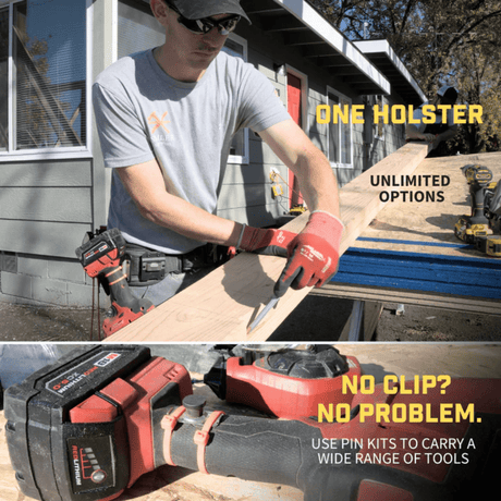 Holstery | PinPal Pro | Universal Gravity Locking Tool Holster - HolsteryTF Tools Ltd