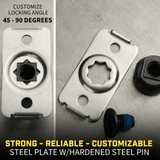 Holstery | PinPal Pro | Universal Gravity Locking Tool Holster - HolsteryTF Tools Ltd
