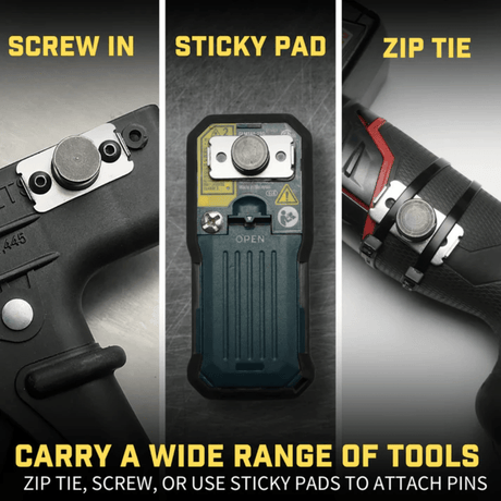 Holstery | PinPal Pro | Universal Gravity Locking Tool Holster - HolsteryTF Tools Ltd