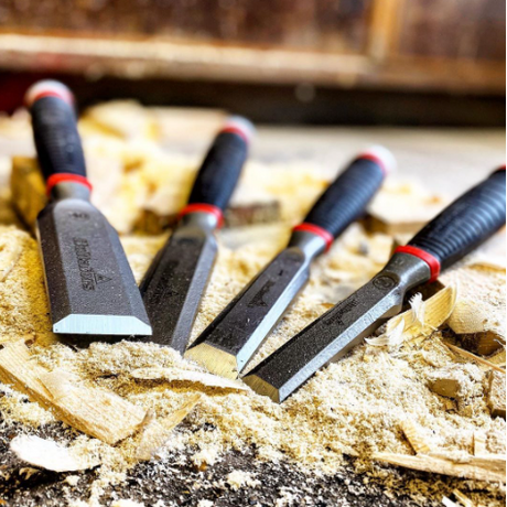 Hultafors | Heavy - Duty Chisel Set of 4 (40, 32, 25, 20mm) - HultaforsTF Tools Ltd