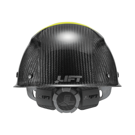 Lift Safety | DAX Carbon Fiber Cap Yellow & Black - Lift SafetyTF Tools Ltd