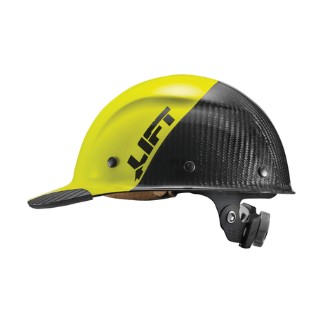 Lift Safety | DAX Carbon Fiber Cap Yellow & Black - Lift SafetyTF Tools Ltd