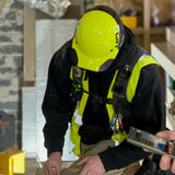 Lift Safety | DAX Carbon Fiber Cap Yellow & Black - Lift SafetyTF Tools Ltd