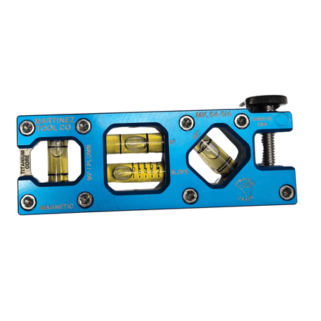 Martinez Tools | 5" Titanium Magnetic Torpedo & Conduit Level - Martinez ToolsTF Tools Ltd