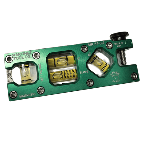 Martinez Tools | 5" Titanium Magnetic Torpedo & Conduit Level - Martinez ToolsTF Tools Ltd