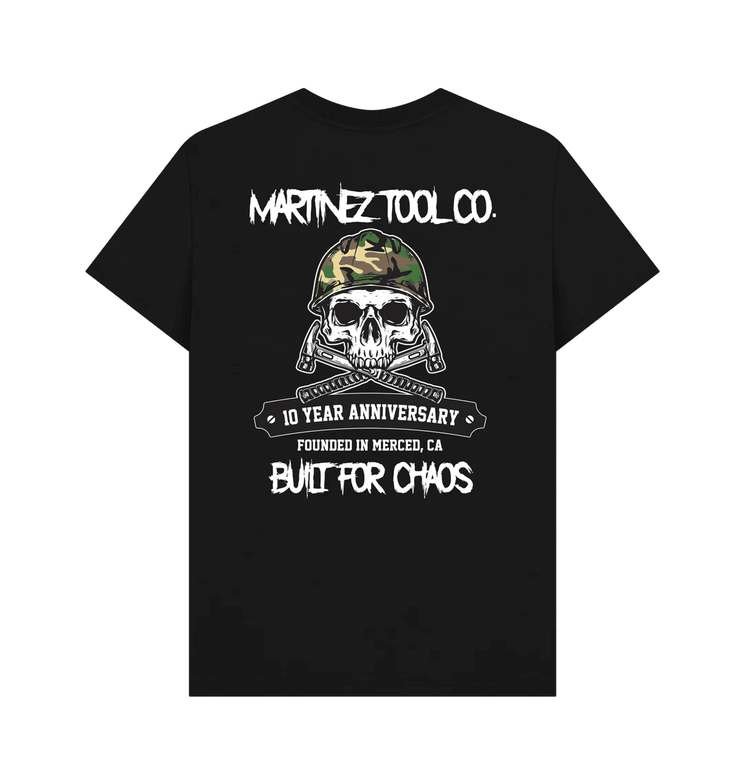 Martinez Tools | Built for Chaos Tshirt - Martinez ToolsTF Tools Ltd
