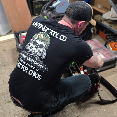 Martinez Tools | Built for Chaos Tshirt - Martinez ToolsTF Tools Ltd