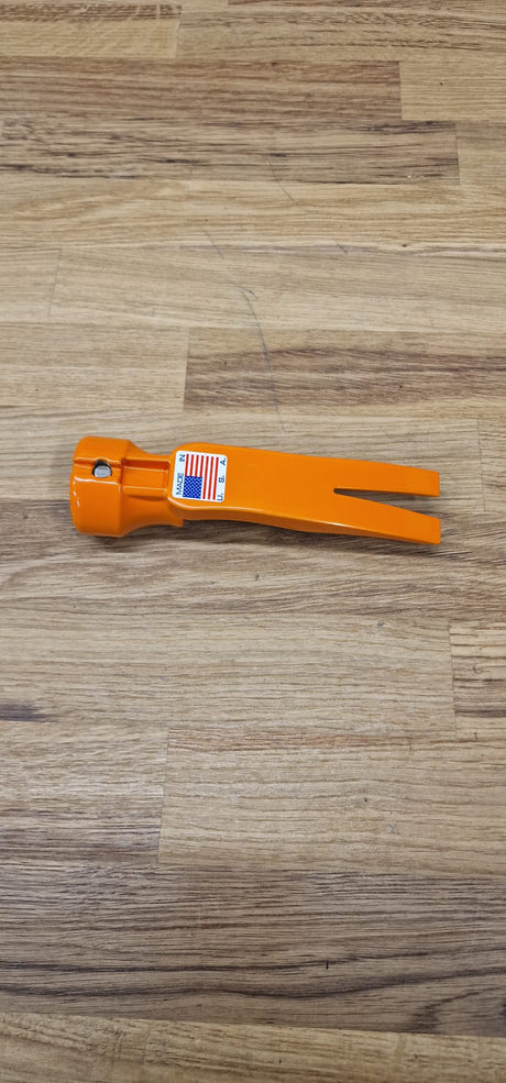 Martinez Tools | M1 15oz Steel Hammer Head | Milled / Orange | 2nd's - TF Tools LtdTF Tools Ltd